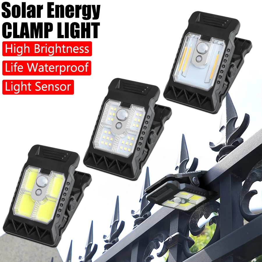 Waterproof Junction Box Solar - 2PCs LED Solar Lights Outdoor Clip-on