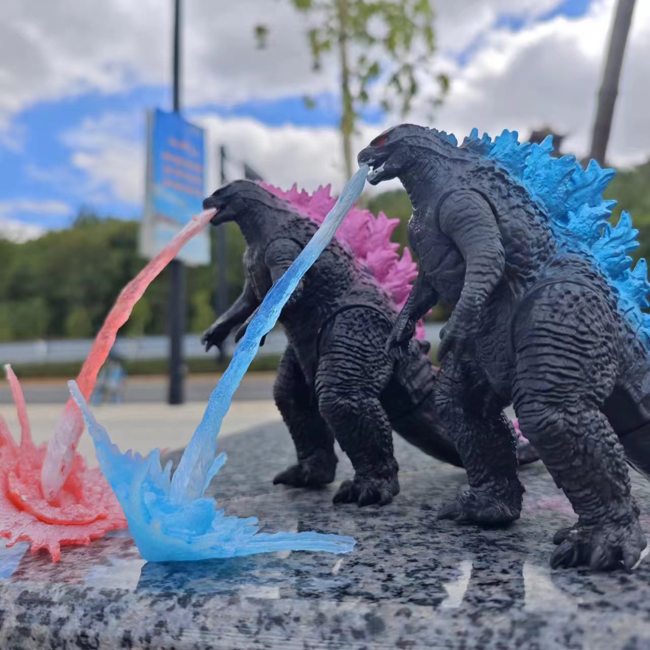 New Godzilla Breath Action Fig - Renewable Energy Kids 评论和价格
