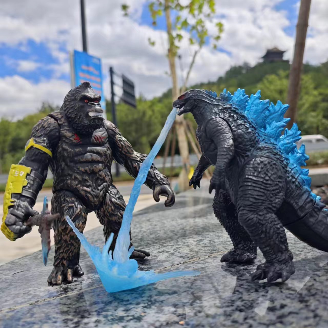 New Godzilla Breath Action Fig - Renewable Energy Kids 评论和价格