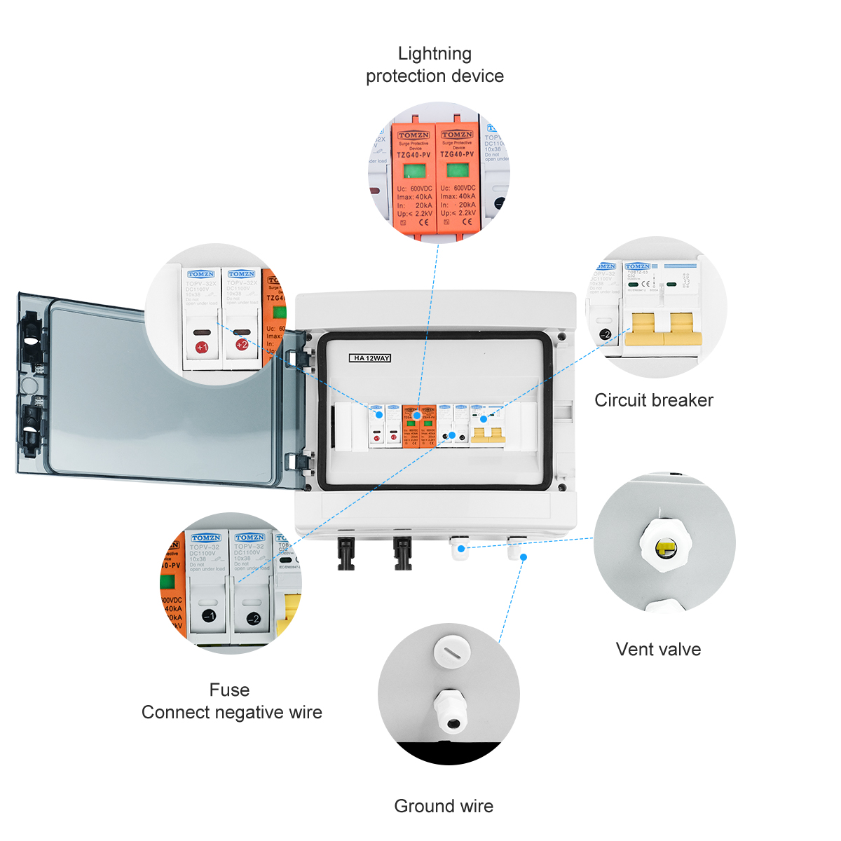 Solar Photovoltaic PV Combiner - Solar Combiner Box 评论和价格