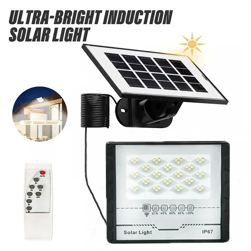 Remote Control Solar LED Wall  - Waterproof Junction Box Solar 评论和价格