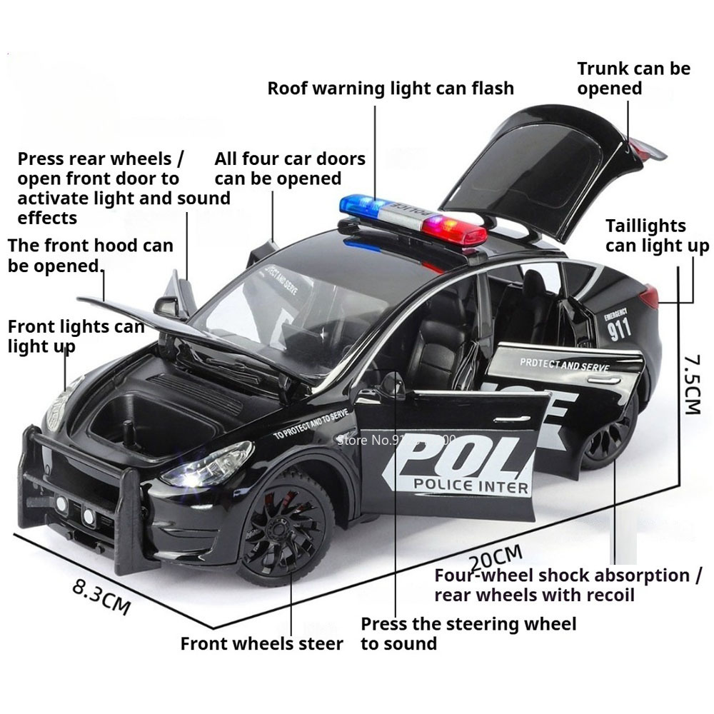 1:24 Scale Model Y Car Models  - Renewable Energy Kids 评论和价格