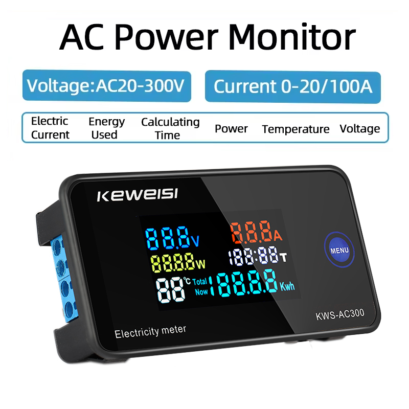 KWS-AC300 AC 50-300V Voltmeter - Renewable Energy Demonstration Kit 评论和价格
