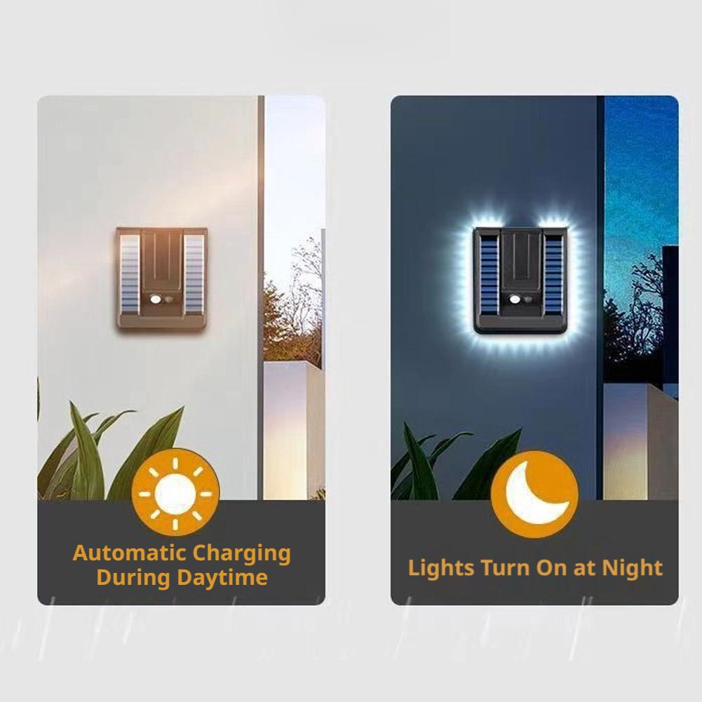 Foldable LED 120° Solar Light  - Waterproof Junction Box Solar 评论和价格