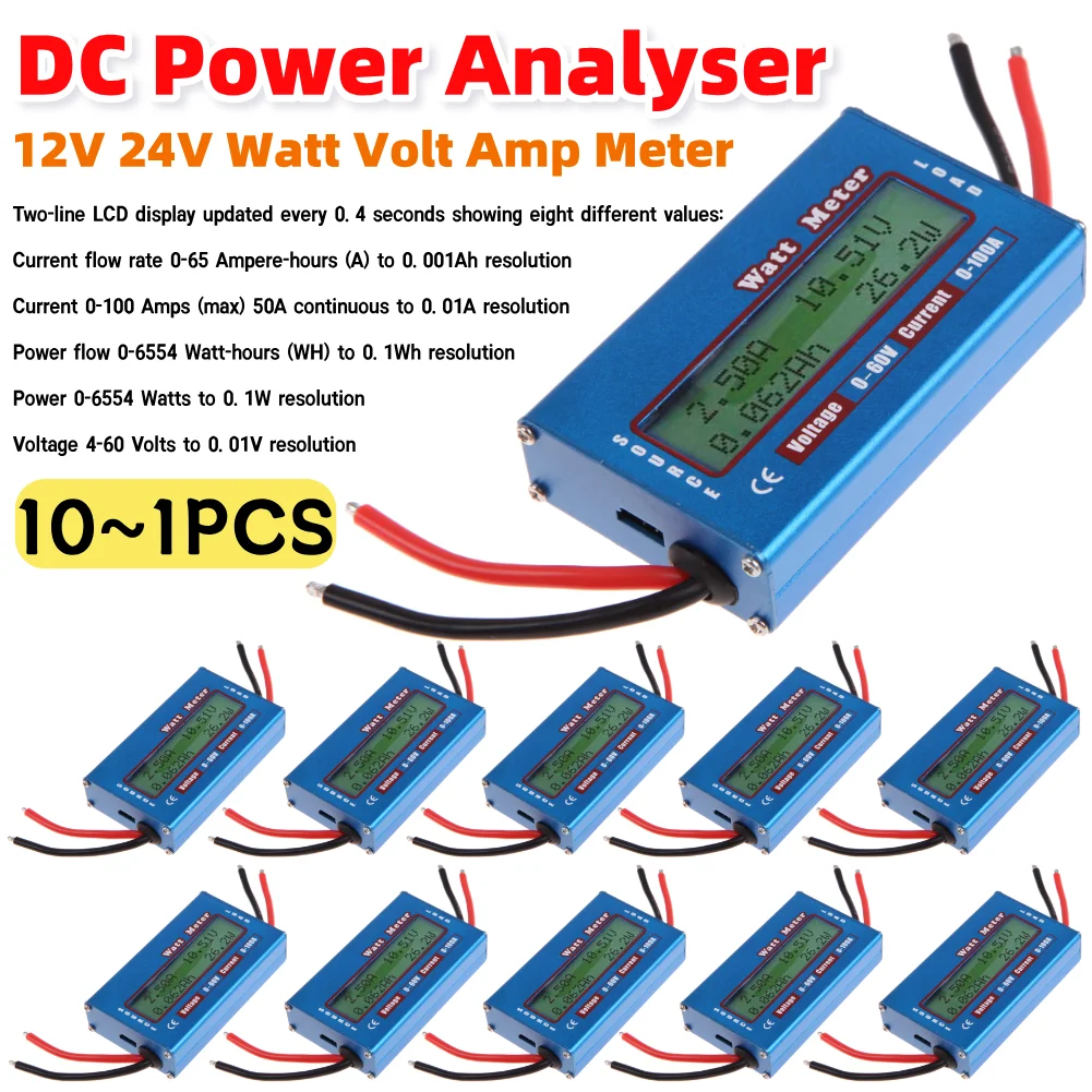 10-1PCS DC Power Analyser Watt - Renewable Energy Demonstration Kit 评论和价格