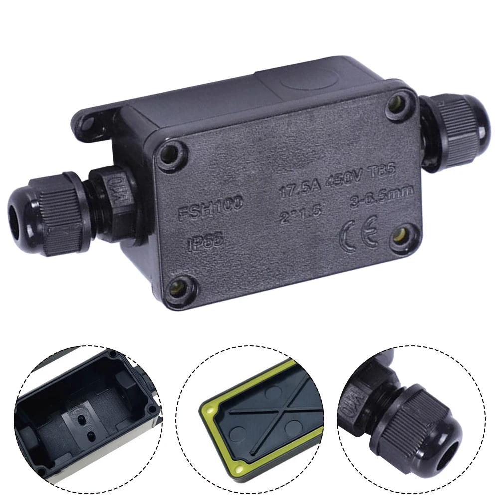 2 Way Outdoor Junction Box Wat - Waterproof Junction Box Solar 评论和价格