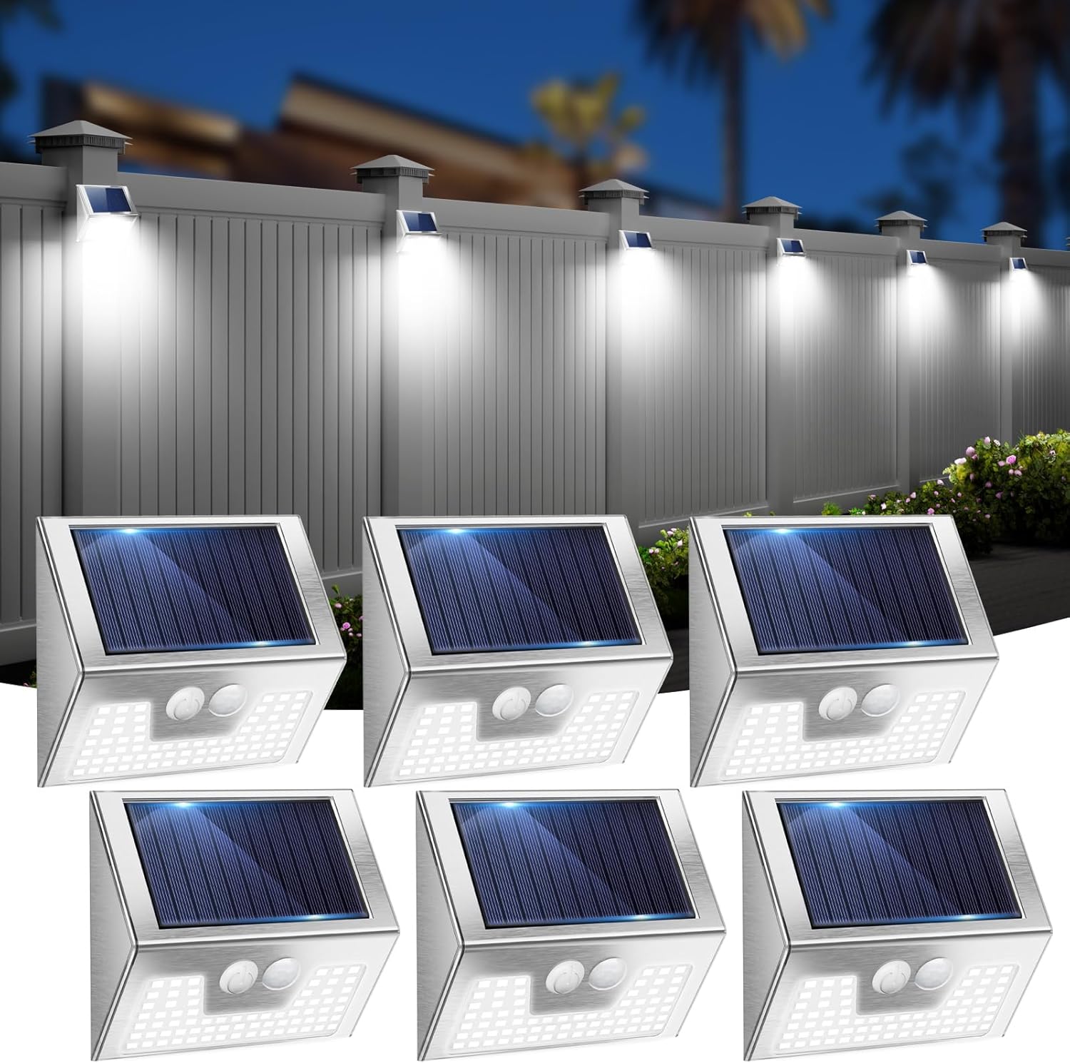 Solar Powered Wall Mounted Lig - Waterproof Junction Box Solar 评论和价格