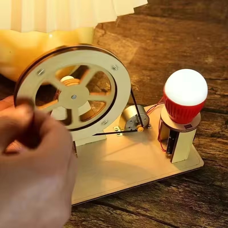 DIY Hand Crank Generator Scien - Renewable Energy Demonstration Kit 评论和价格