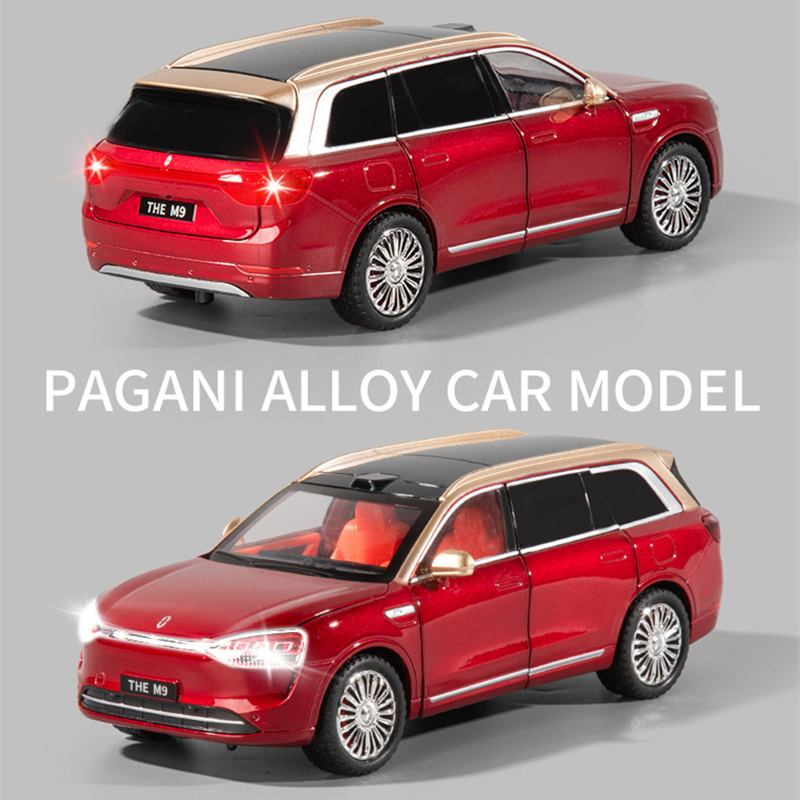 1:24 Key version M9 SUV Alloy  - Renewable Energy Kids 评论和价格